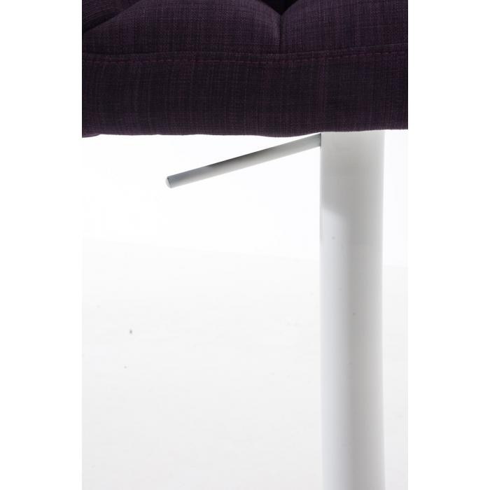 Barhocker HLO-CP1 W Stoff ~ lila