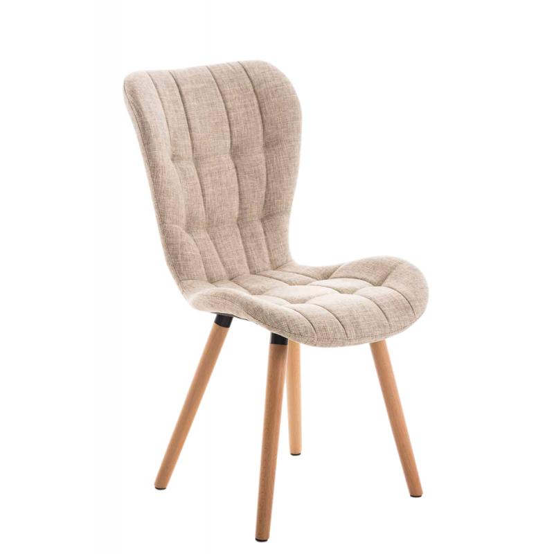 Stuhl HLO-CP2 Stoff natura ~ creme