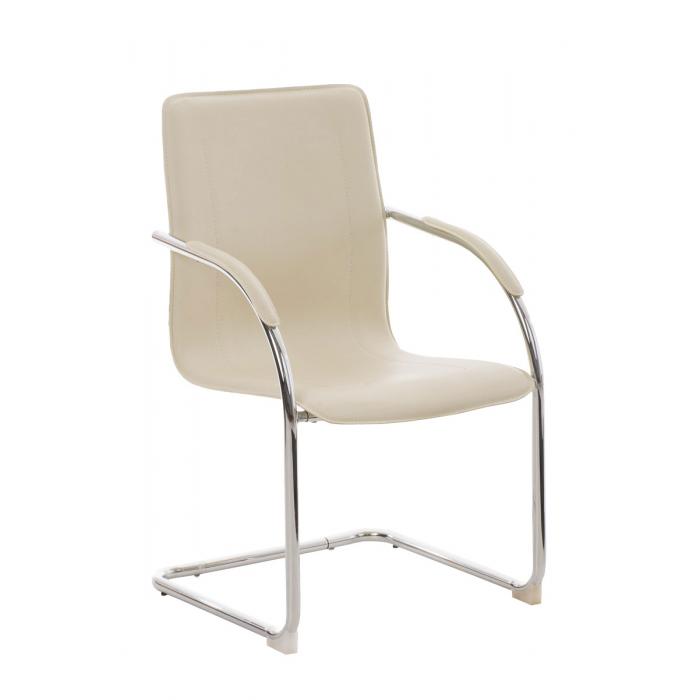 Besucherstuhl HLO-CP87 V2 ~ creme