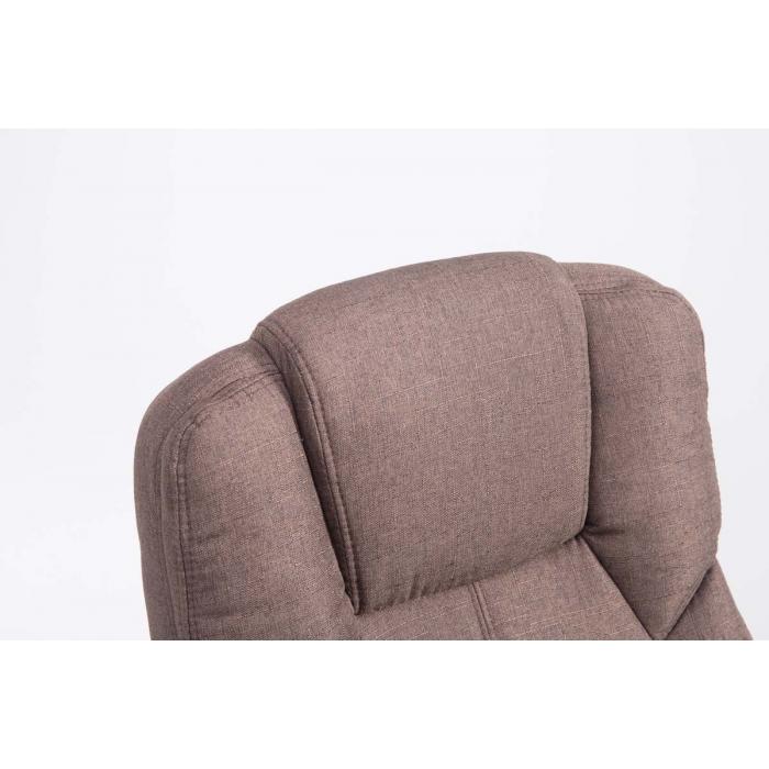 Bürostuhl HLO-CP1 Xanthos Stoff ~ braun