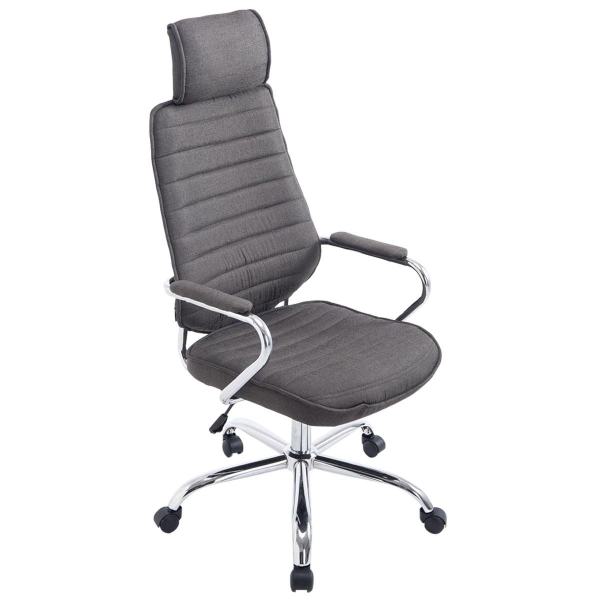 Brostuhl HLO-CP9 Stoff ~ dunkelgrau