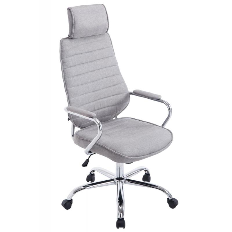 Brostuhl HLO-CP9 Stoff ~ hellgrau
