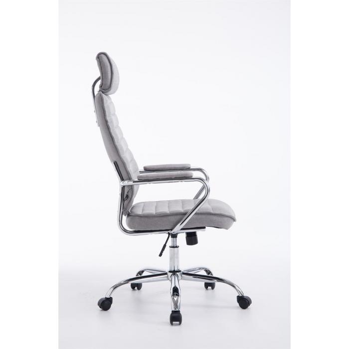 Brostuhl HLO-CP9 Stoff ~ hellgrau