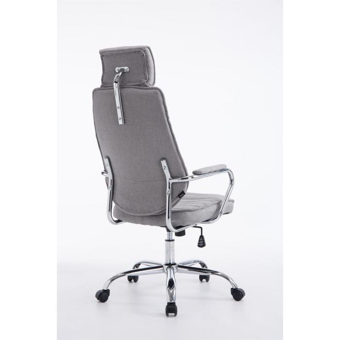 Brostuhl HLO-CP9 Stoff ~ hellgrau