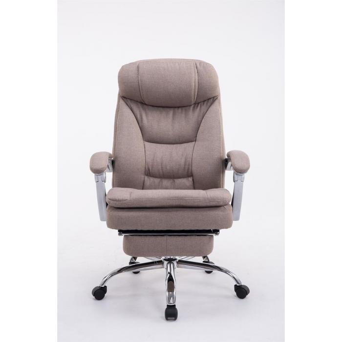 XL Brostuhl HLO-CP97 Stoff ~ taupe