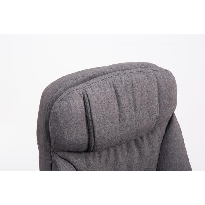 XL Brostuhl HLO-CP97 Stoff ~ dunkelgrau
