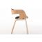 Besucherstuhl HLO-CP16 Stoff ~ natura/schwarz