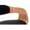 Besucherstuhl HLO-CP16 Stoff ~ natura/schwarz