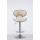 Barhocker HLO-CP29 V2 chrom ~ creme
