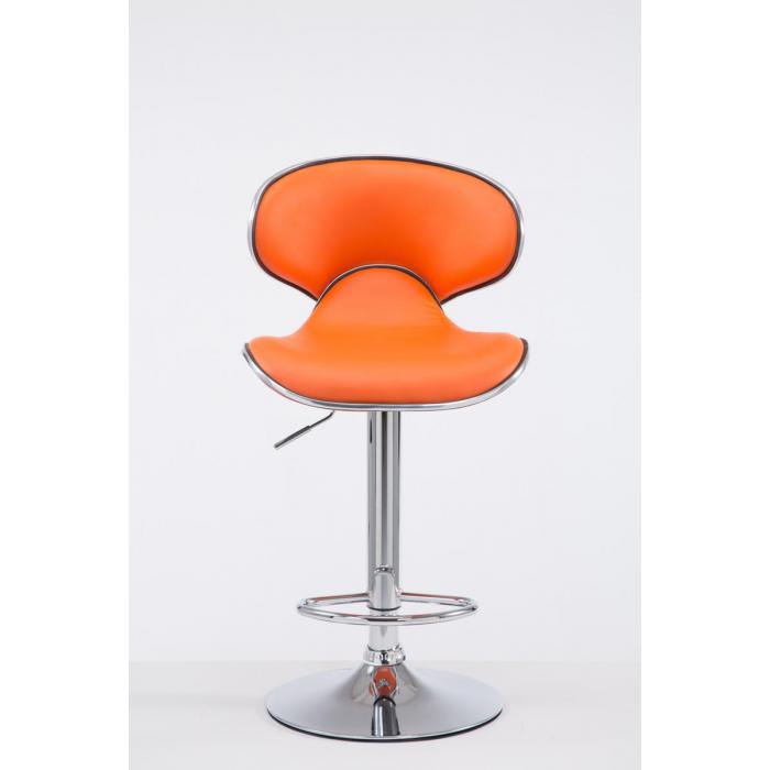 Barhocker HLO-CP29 V2 chrom ~ orange