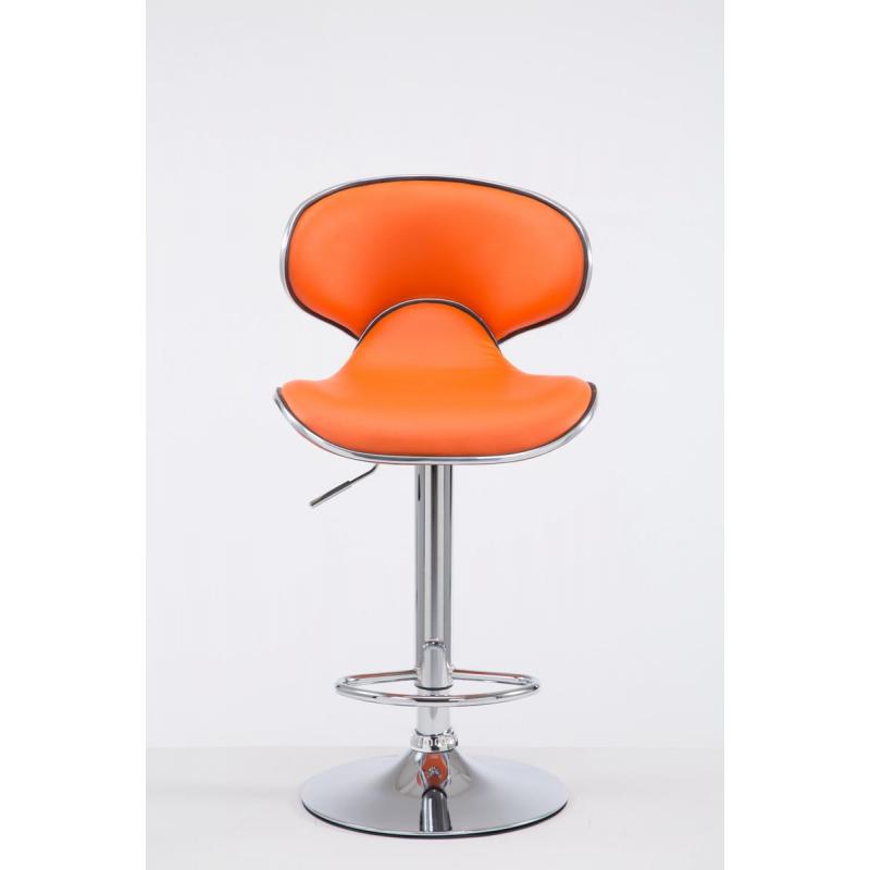 Barhocker HLO-CP29 V2 chrom ~ orange