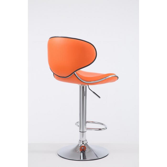 Barhocker HLO-CP29 V2 chrom ~ orange