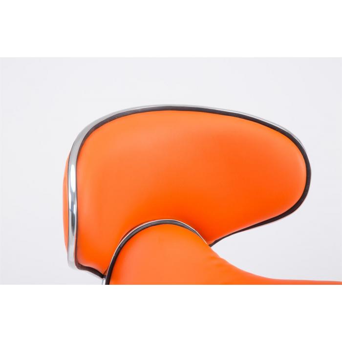 Barhocker HLO-CP29 V2 chrom ~ orange