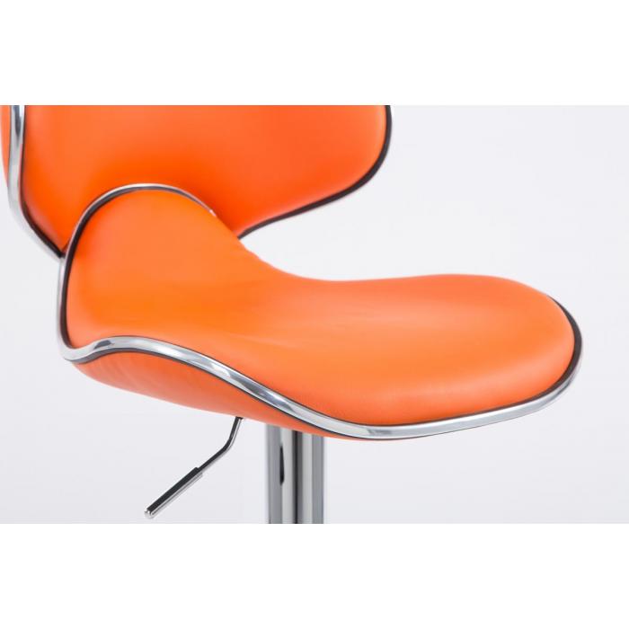 Barhocker HLO-CP29 V2 chrom ~ orange