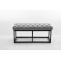 Sitzbank HLO-CP4 Kunstleder B100 ~ grau