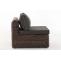 Mittel-Sofa HLO-CP32 Anthrazit 5mm ~ braun-meliert