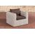 Sessel HLO-CP8 Terrabraun 5mm ~ perlwei