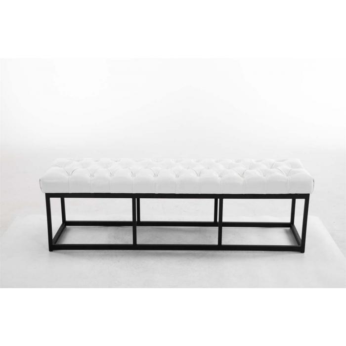 Sitzbank HLO-CP4 Kunstleder B150 ~ wei