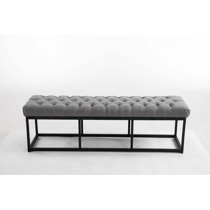 Sitzbank HLO-CP4 Stoff B150 ~ grau