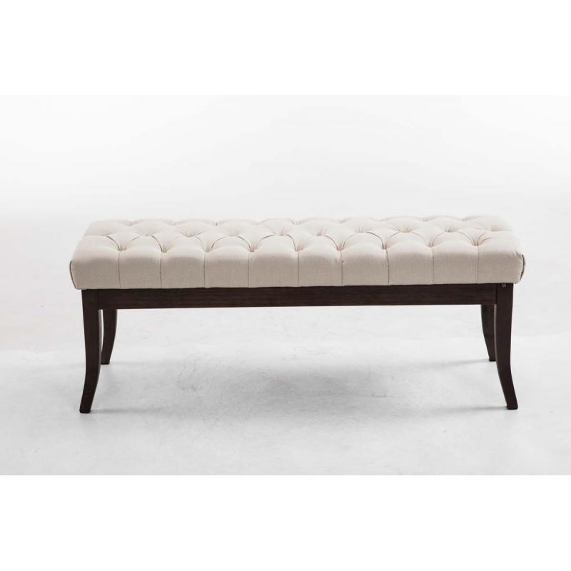 Sitzbank HLO-CP1 Stoff antik-dunkel 120 ~ creme