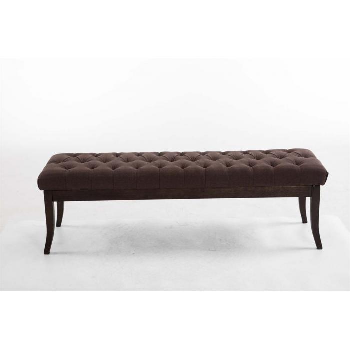 Sitzbank HLO-CP1 Stoff antik-dunkel 150 ~ braun