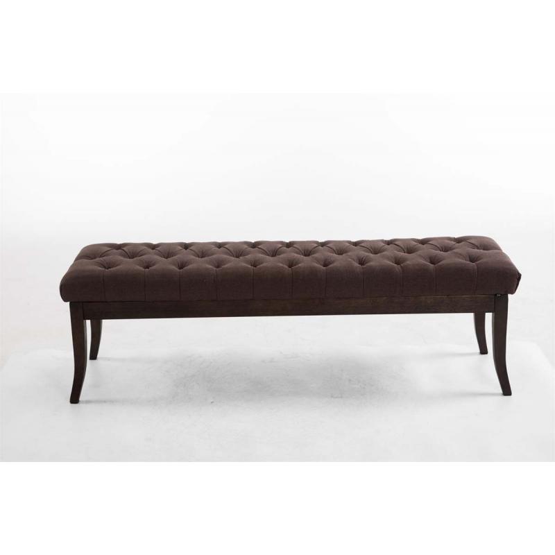 Sitzbank HLO-CP1 Stoff antik-dunkel 150 ~ braun