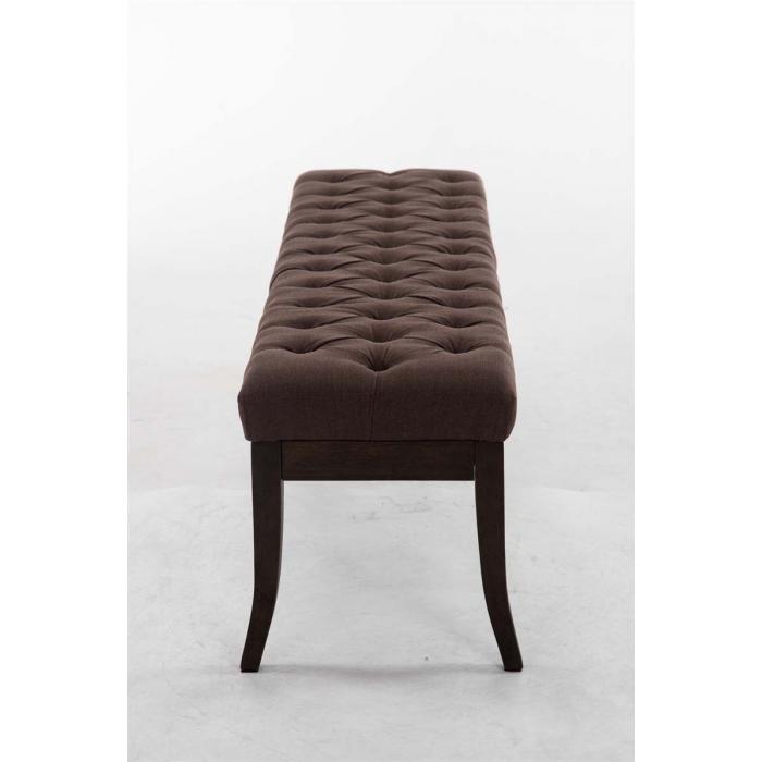 Sitzbank HLO-CP1 Stoff antik-dunkel 150 ~ braun