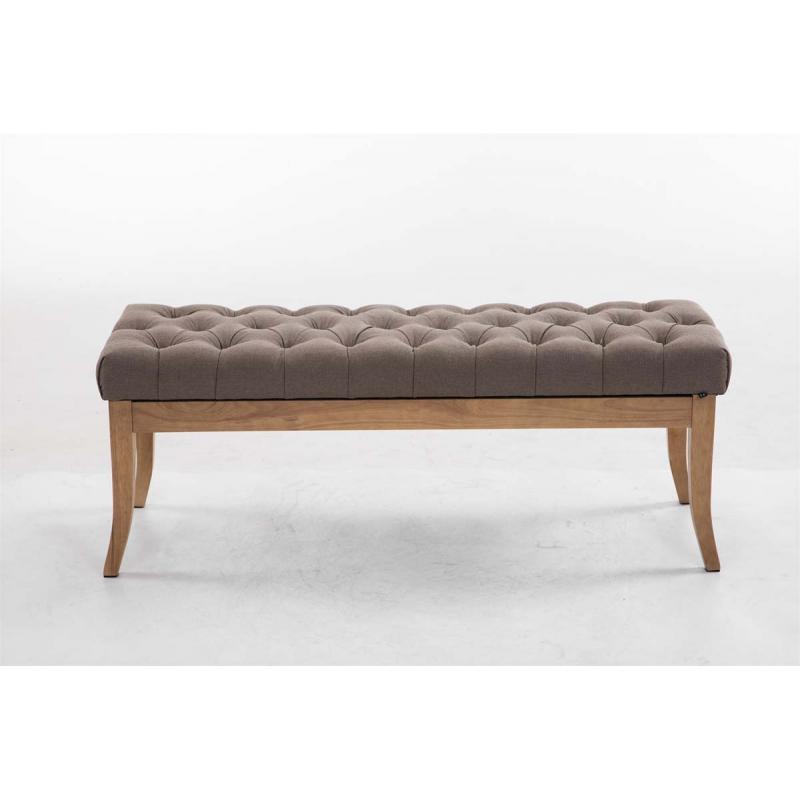 Sitzbank HLO-CP1 Stoff antik-hell 120 ~ taupe