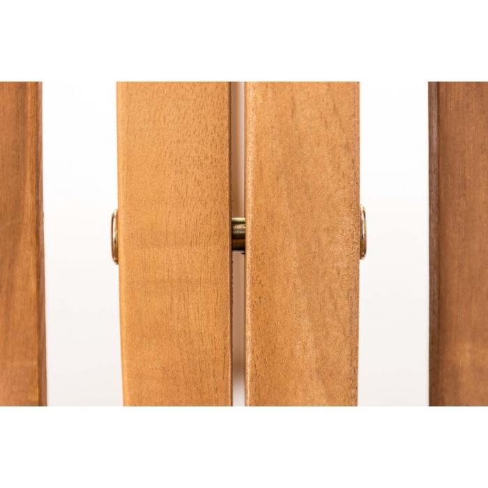 Baumbank HLO-CP17 rund 200 cm ~ teak