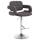 Barhocker HLO-CP15 STOFF ~ dunkelgrau
