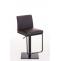 Barhocker HLO-CP44 B Kunstleder ~ braun