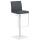 Barhocker HLO-CP44 W Kunstleder ~ grau