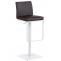 Barhocker HLO-CP44 W Kunstleder ~ braun