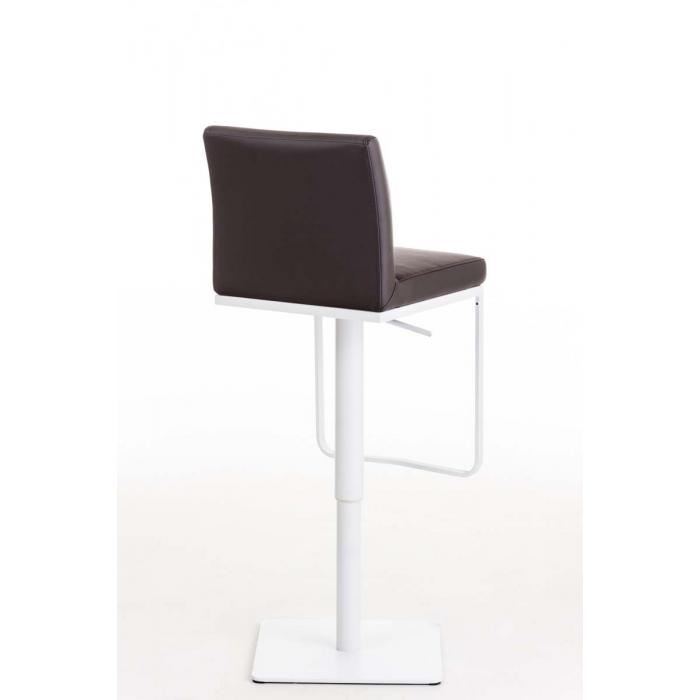 Barhocker HLO-CP44 W Kunstleder ~ braun