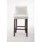 Barhocker HLO-CP66 antik-dunkel ~ wei
