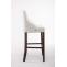 Barhocker HLO-CP66 antik-dunkel ~ wei