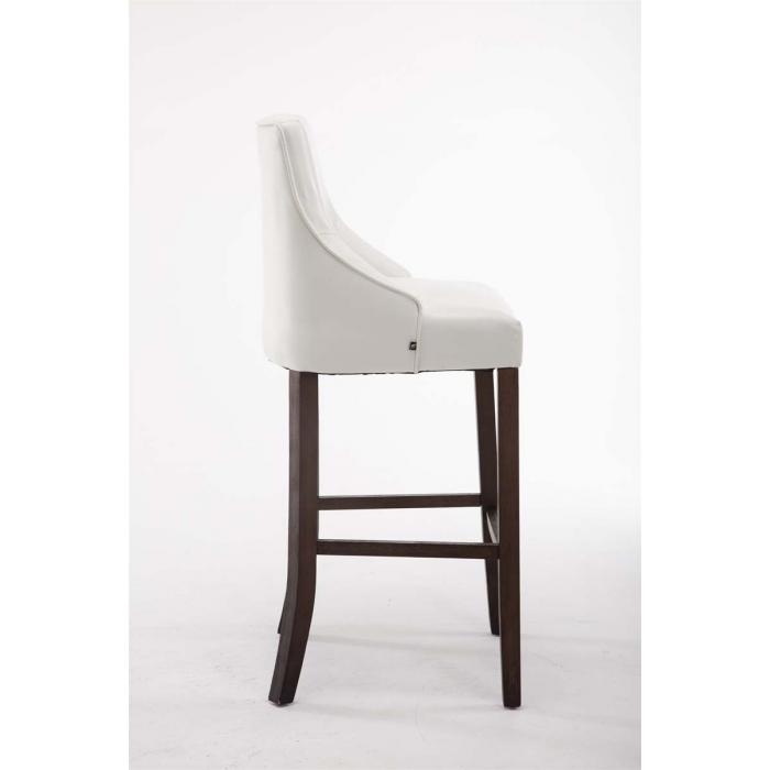 Barhocker HLO-CP66 antik-dunkel ~ wei