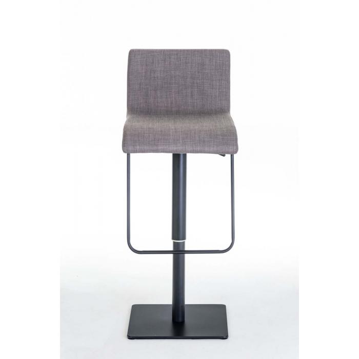 Barhocker HLO-CP32 B Stoff ~ grau