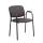Besucherstuhl HLO-CP111 PRO Kunstleder ~ braun