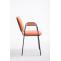 Besucherstuhl HLO-CP111 PRO Kunstleder ~ orange