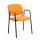 Besucherstuhl HLO-CP111 PRO Stoff ~ orange