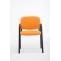 Besucherstuhl HLO-CP111 PRO Stoff ~ orange