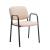 Besucherstuhl HLO-CP111 PRO Stoff ~ creme