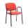 Besucherstuhl HLO-CP111 PRO Stoff ~ rot