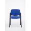 Besucherstuhl HLO-CP111 PRO Stoff ~ blau