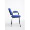 Besucherstuhl HLO-CP111 PRO Stoff ~ blau