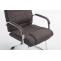 Besucherstuhl HLO-CP11Stoff ~ dunkelgrau
