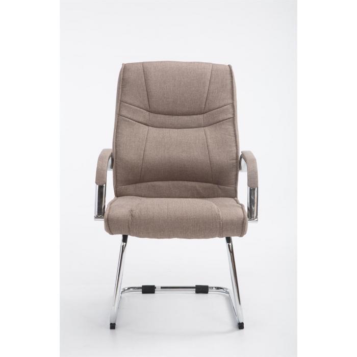Besucherstuhl HLO-CP11Stoff ~ taupe