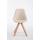 Besucherstuhl HLO-CP37 Natura Square ~ creme