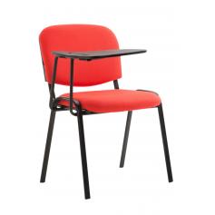 Stuhl HLO-CP111 mit Klapptisch Stoff ~ rot